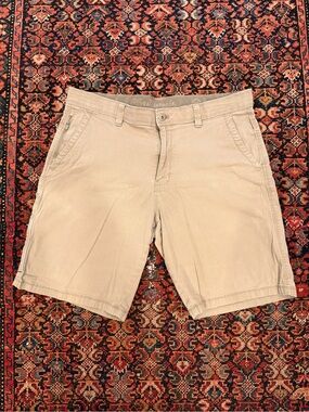 Weatherproof Ripstop Men's Khaki Cargo Shorts